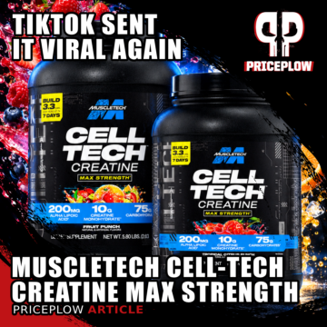 Cell-Tech Resurgence: MuscleTech's Cell-Tech Creatine Max Strength Goes Viral