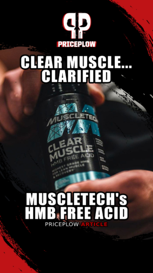 MuscleTech Clear Muscle: Free-Acid HMB with BetaTOR