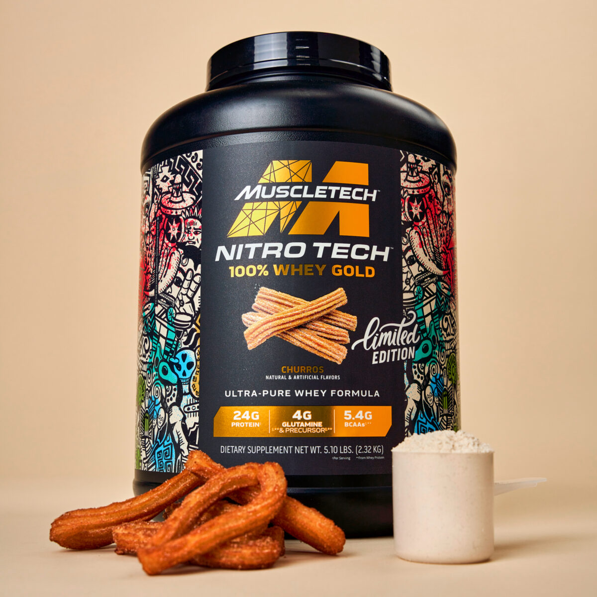 Churros & Dulce de Leche! MuscleTech Nitro-Tech Whey Gold Limited Time  Flavors