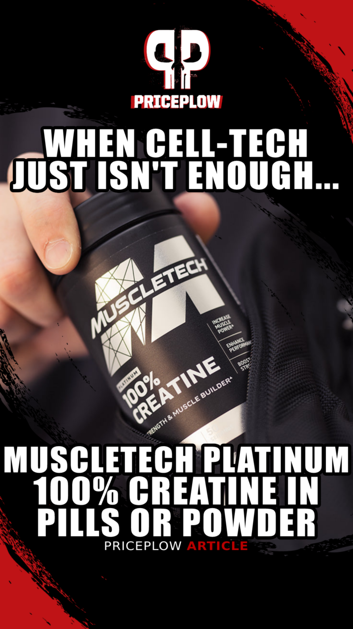 MuscleTech Platinum 100% Creatine Arrives with Pill and Powder Options