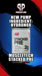 MuscleTech Stacked Pre: Calibrated for Peak Workout Energy, Focus, & Power