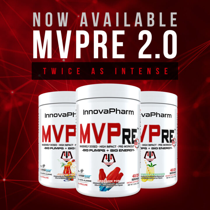 InnovaPharm MVPre 2.0 AwardWinning Pre Workout Comes to the US!