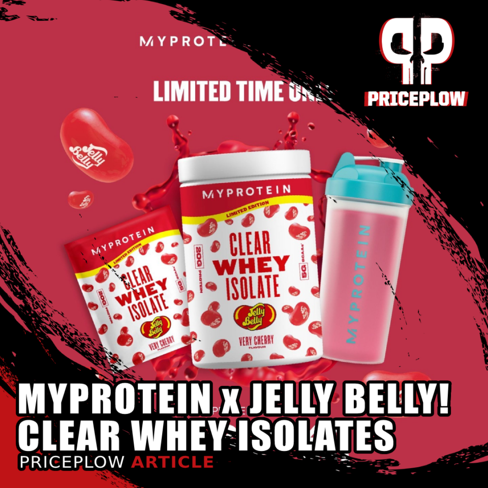 Myprotein And Jelly Belly Join Forces For Clear Whey Isolate Flavors 9696