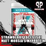 Myprotein Clear Whey Isolate Matt Morsia Strawberry Laces