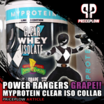 Myprotein Clear Whey Isolate Mighty Morphin Power Rangers Grape
