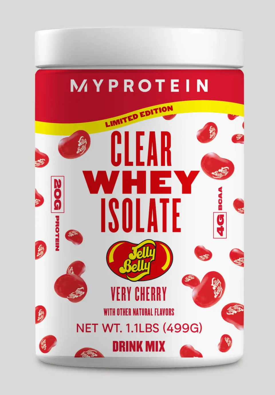 Myprotein and JELLY BELLY Join Forces for Clear Whey Isolate Flavors