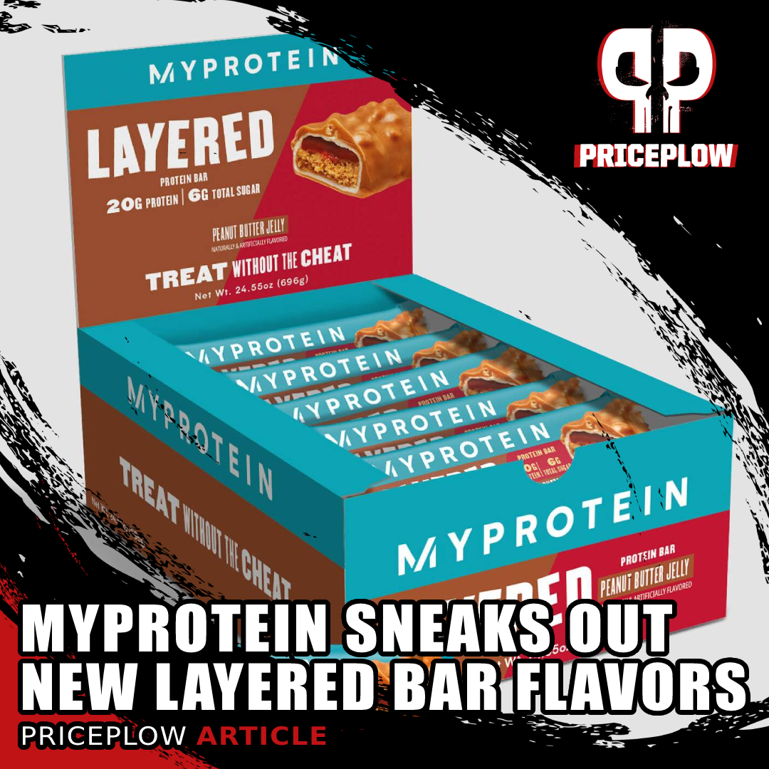 Myprotein Layered Bar 2022 New Flavors