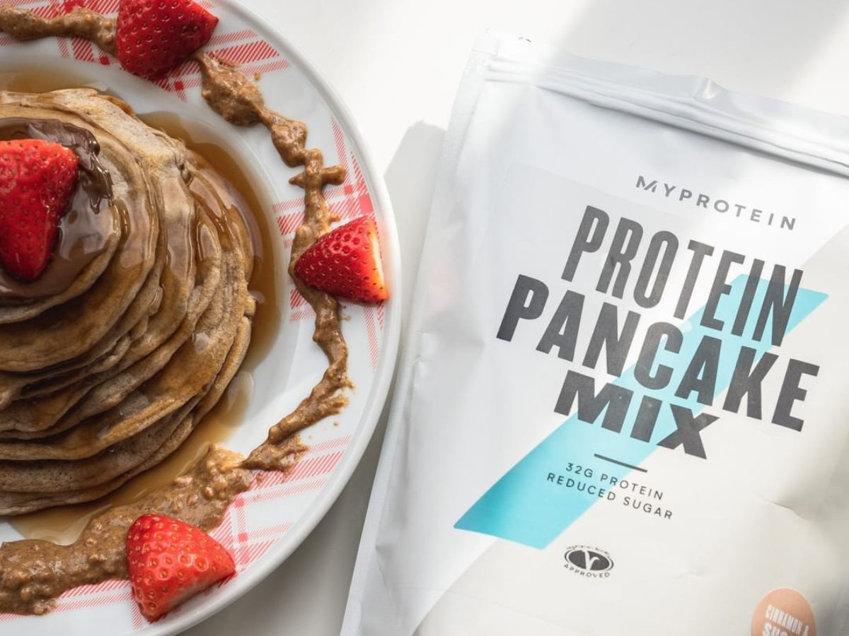 Myprotein Protein Pancake Mix Day Right!