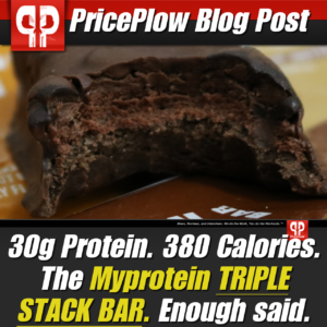 Myprotein Triple Stack Protein Bar PricePlow