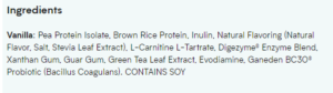 Myprotein Vegan Diet Blend Ingredients