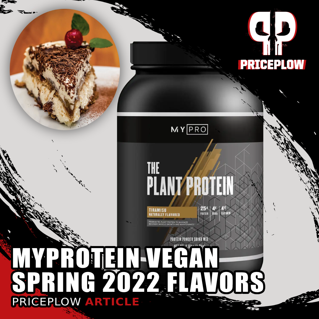 Myprotein Vegan Flavors Spring 2022