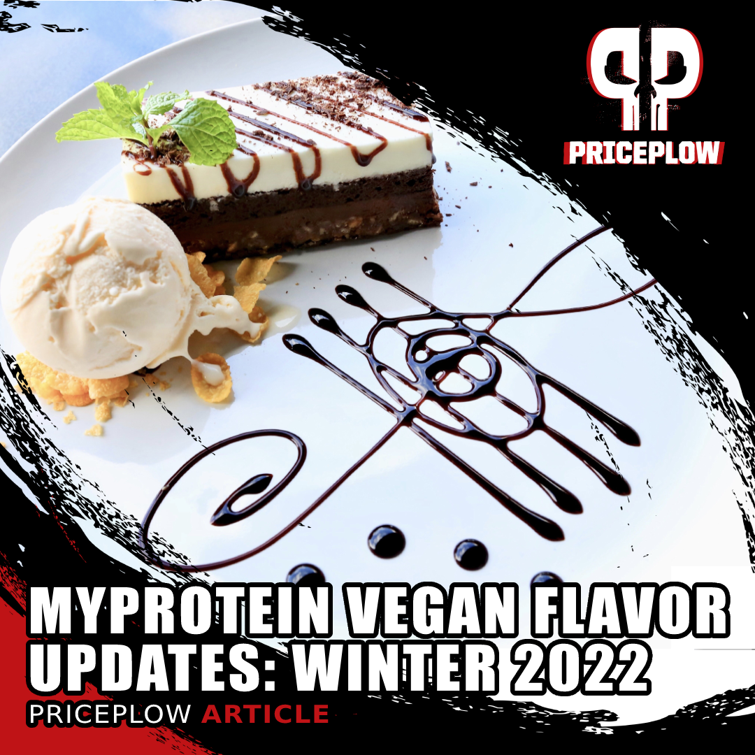Myprotein Vegan Flavor Updates: Winter 2022