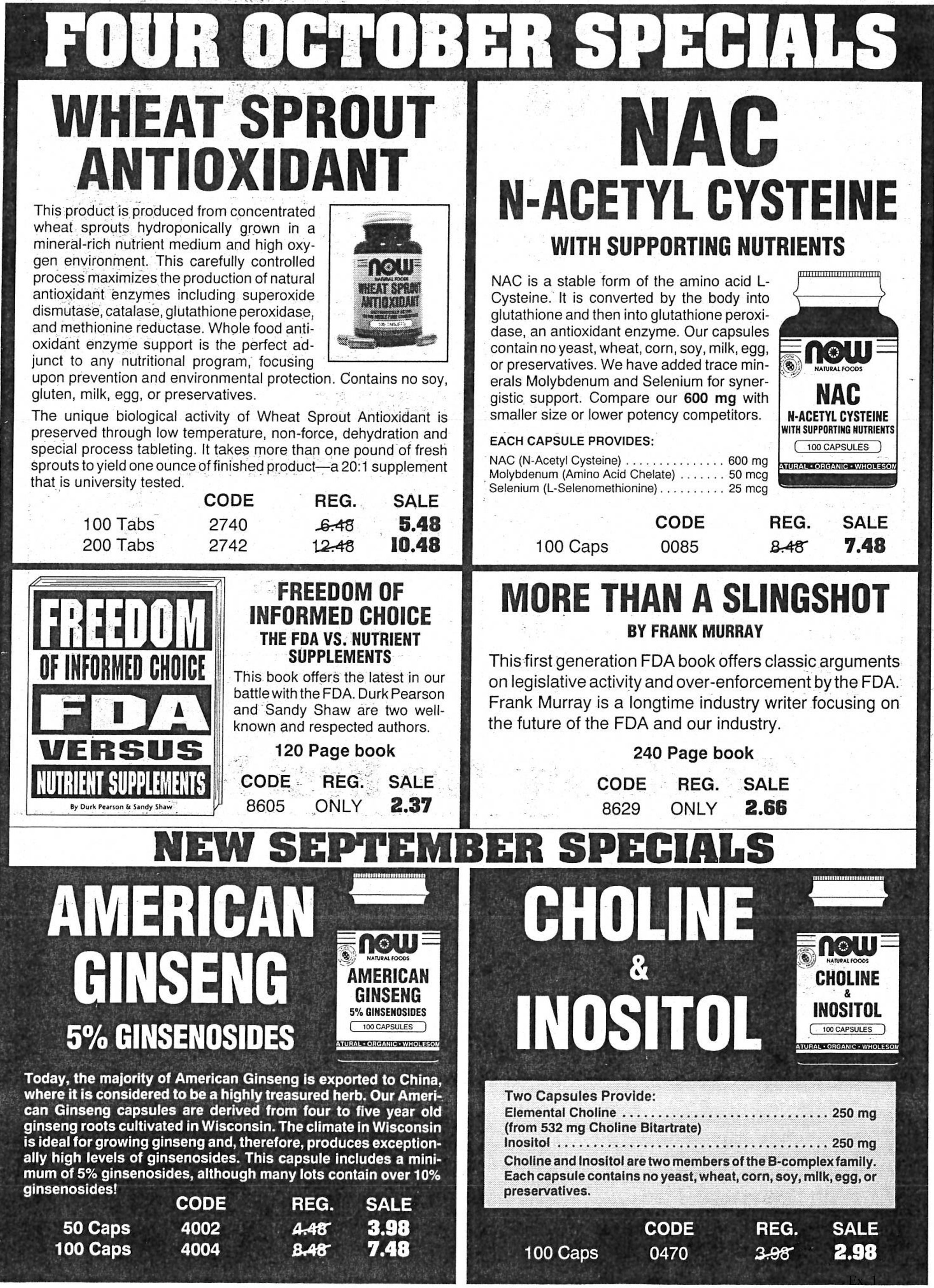 NAC Was Sold Before 1994 and is a LEGAL Dietary Supplement