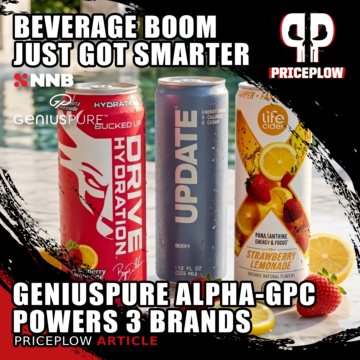 Big Focus Wins: Three High-Profile Beverages Launch with NNB Nutrition's GeniusPure Alpha-GPC