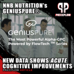 NNB Nutrition's GeniusPure Alpha-GPC Acutely Boosts Cognitive Performance in New Clinical Study