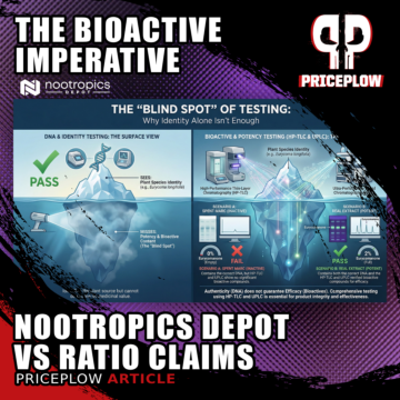 The Bioactive Imperative: Nootropics Depot Argues Why the Supplement Industry Should Abandon Ratio Claims