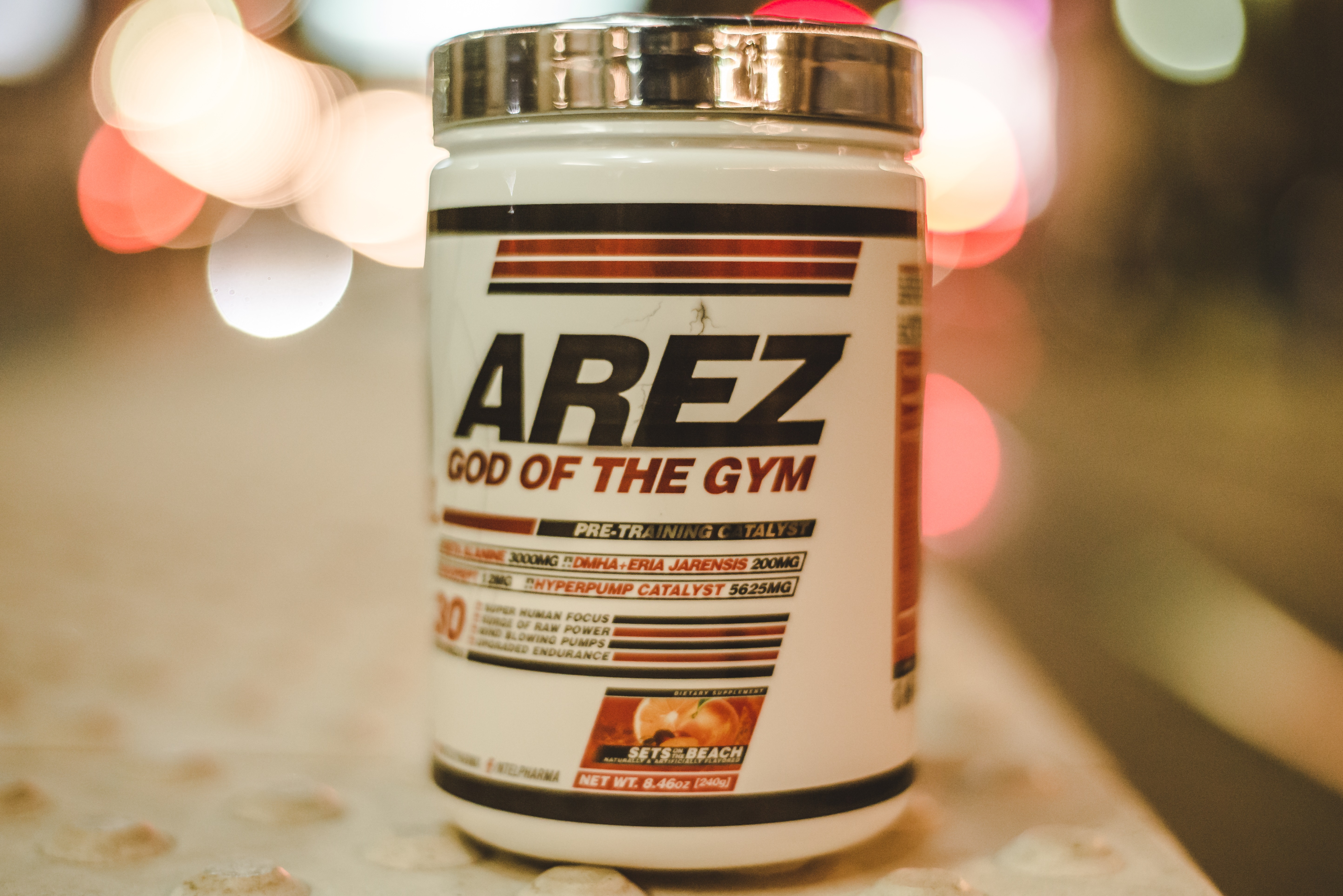 NTel Pharma AREZ God of the Gym Transcends Pre Workouts