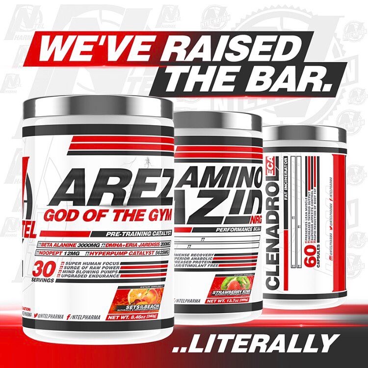 6 Day Arez God Of The Gym Pre Workout for Burn Fat fast