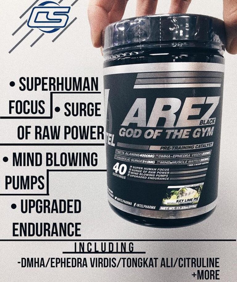 Simple Arez pre workout black for Build Muscle
