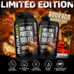 NutraBio 100% Whey Protein Isolate Bourbon Banana Nut