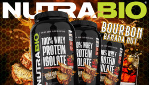 NutraBio 100% Whey Protein Isolate Bourbon Banana Nut