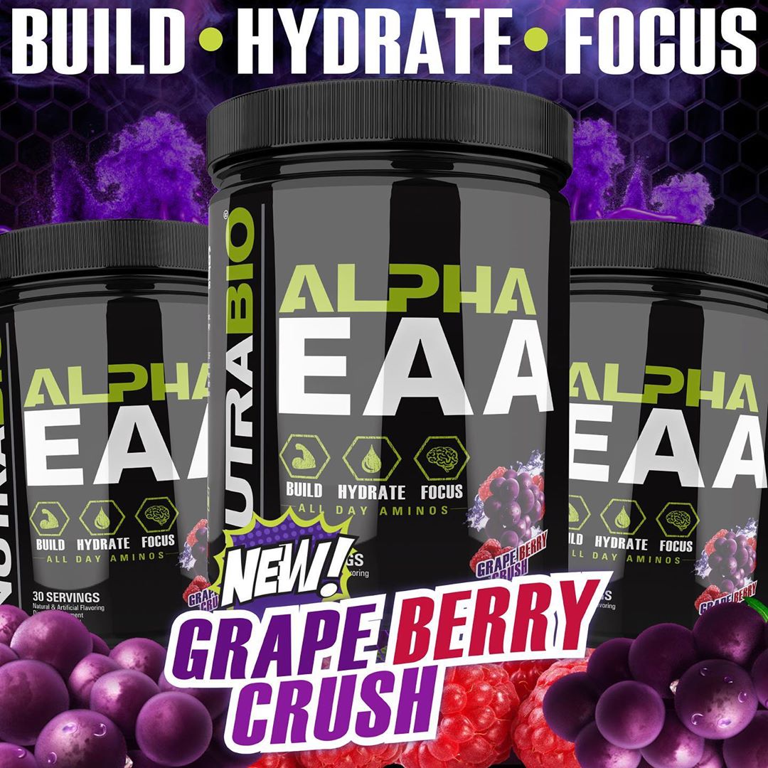 NutraBio Alpha EAA Grape Berry Crush