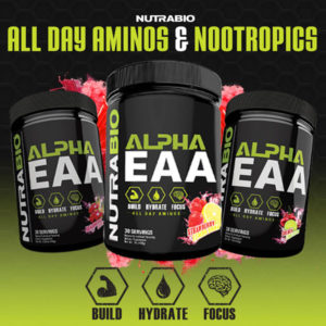 NutraBio Alpha EAA Strawberry Lemon Bomb