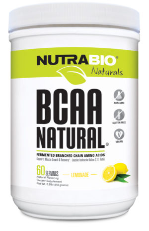 NutraBio BCAA Natural