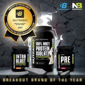 NutraBio Breakout Brand Winner