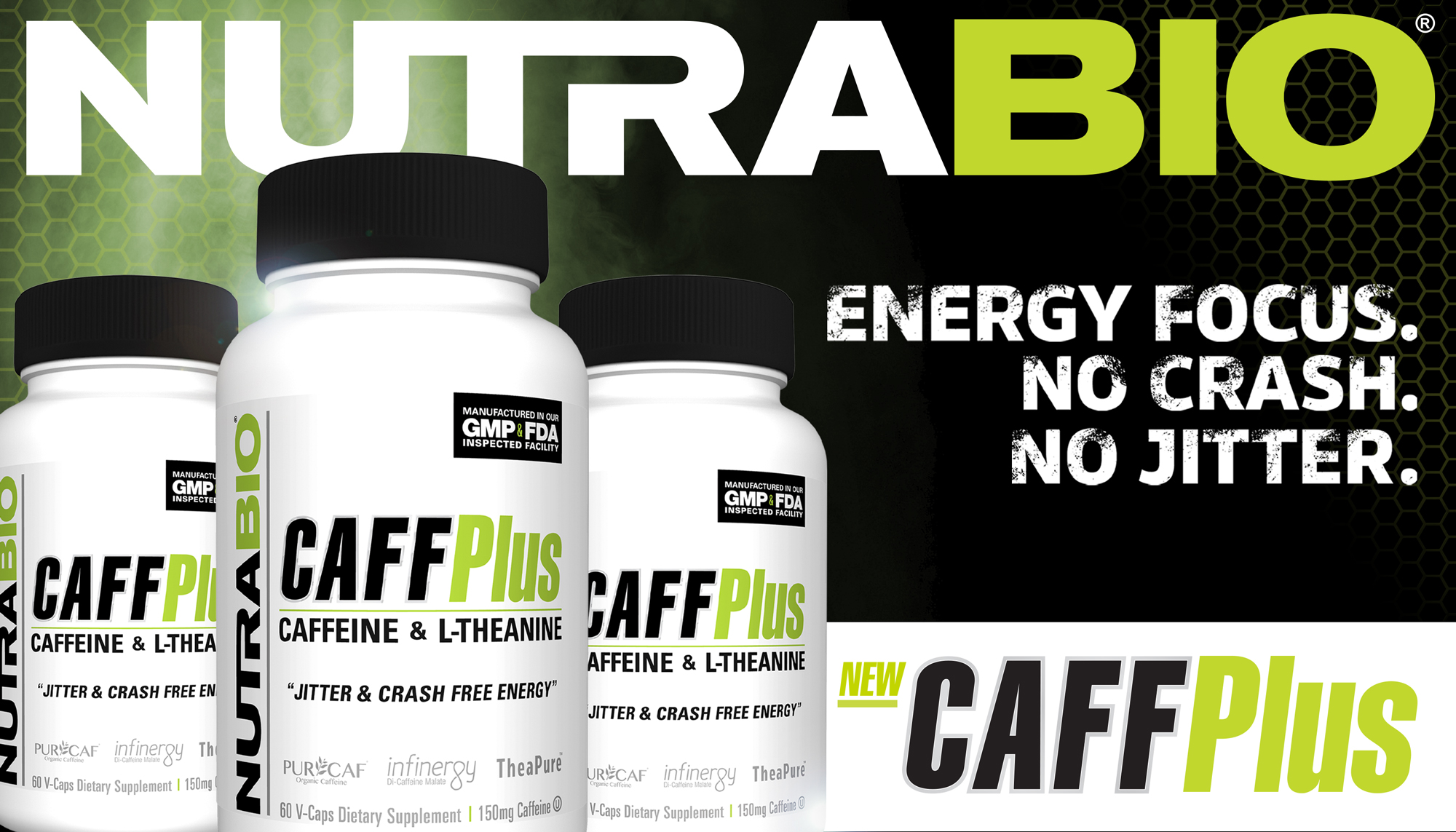 NutraBio Caff Plus Energy