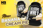 NutraBio Classic Whey Banana Cream Pie