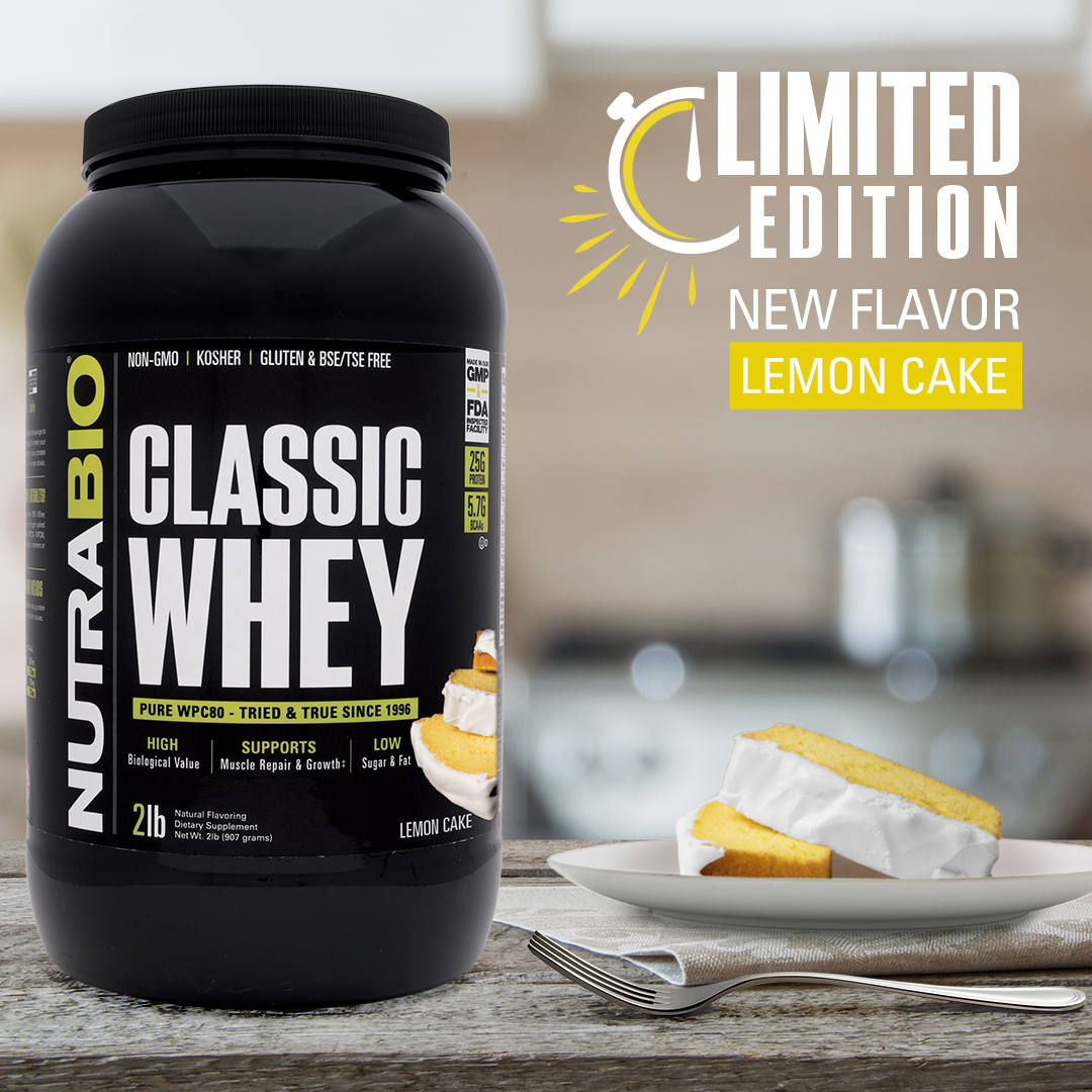 NutraBio Classic Whey Limited Edition