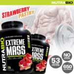 NutraBio Extreme Mass Strawberry Pastry