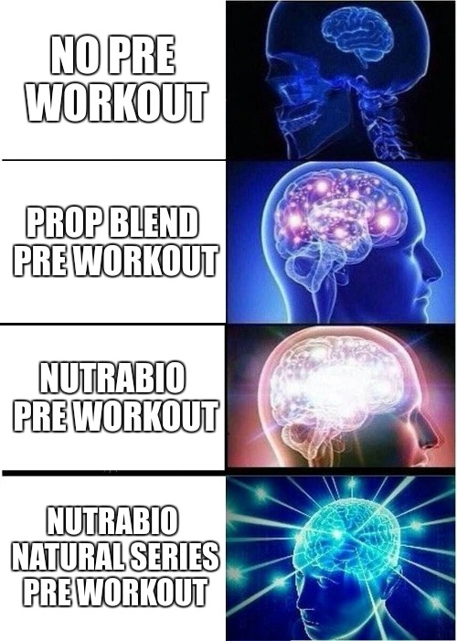 NutraBio Natural Series Pre Workout