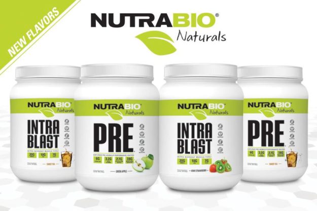 NutraBio Naturals PRE and Intra Blast