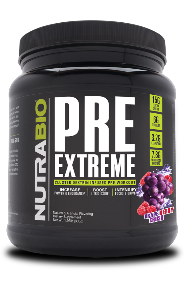 NutraBio PRE Extreme Grape Berry Crush