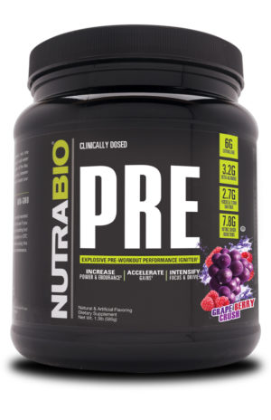 NutraBio PRE Grape Berry Crush