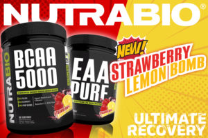 NutraBio Strawberry Lemon Bomb BCAA