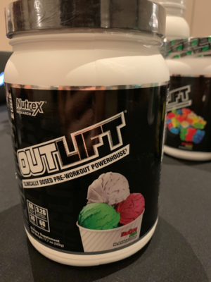 Nutrex Outlift Italian Ice Label