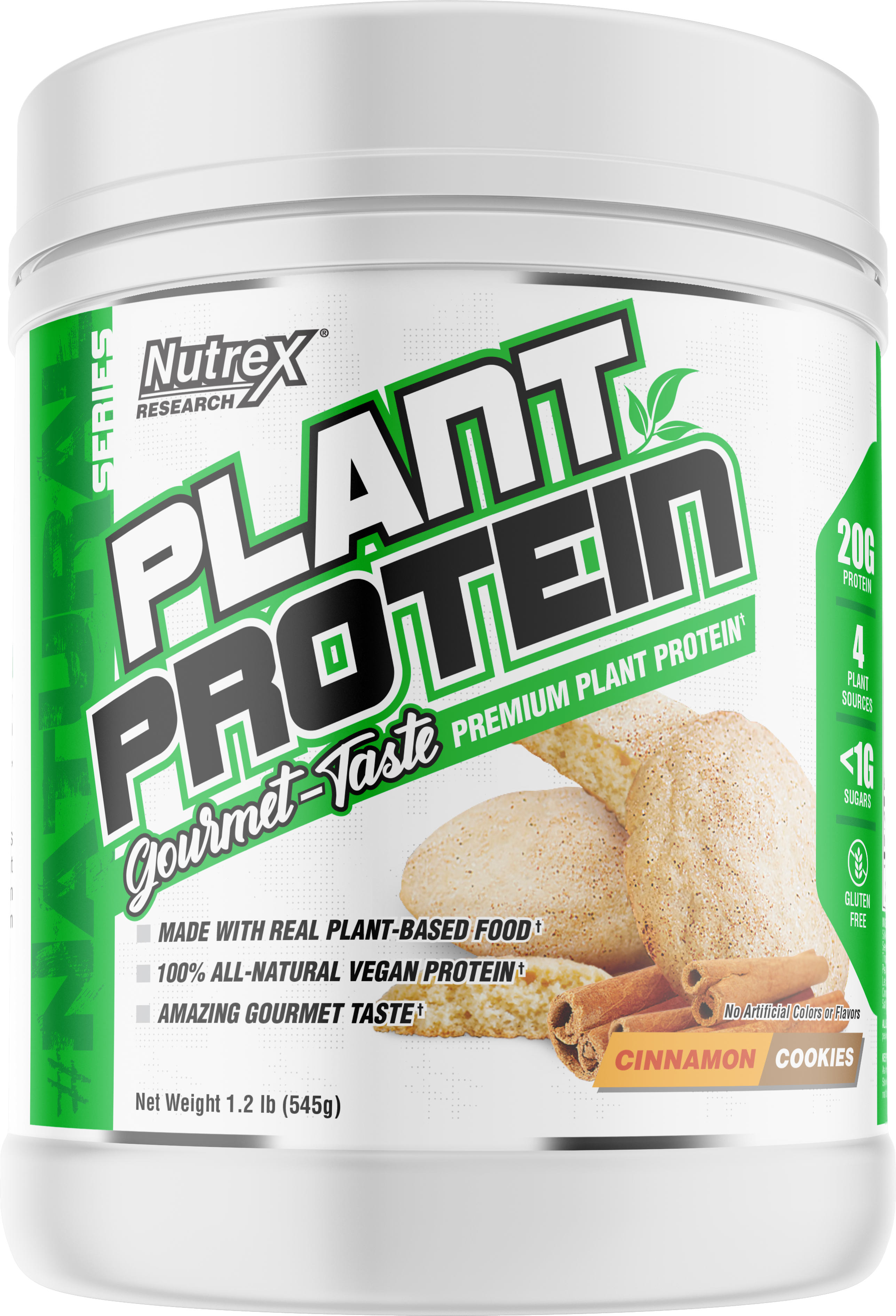 Nutrex Plant Protein Cinnamon Cookies