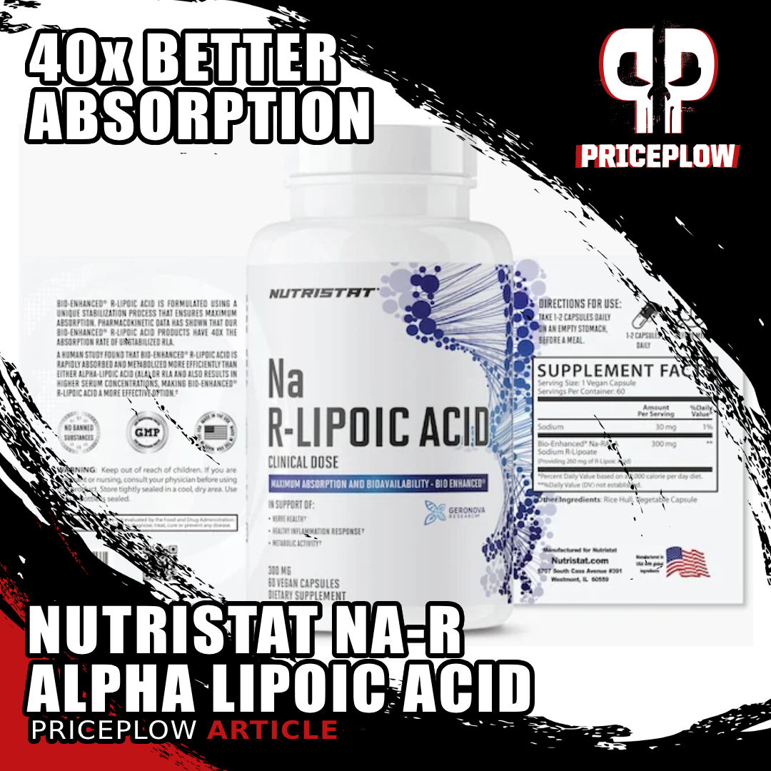 Nutristat Na-R-Lipoic Acid: Maximum Bioavailability Through Sodium Stabilization