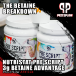 The Betaine Advantage: Why Nutristat Pre Script Exceeds Standard Dosing
