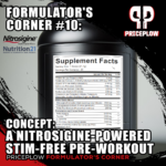 Formulator’s Corner #10: A Nitrosigine-Powered Stimulant-Free Pre-Workout Supplement