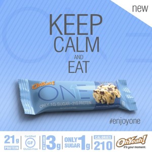 OhYeah! ONE Bar Chocolate Chip Cookie Dough Keep Calm