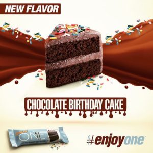 OhYeah! ONE Bar Chocolate Birthday Cake New Flavor