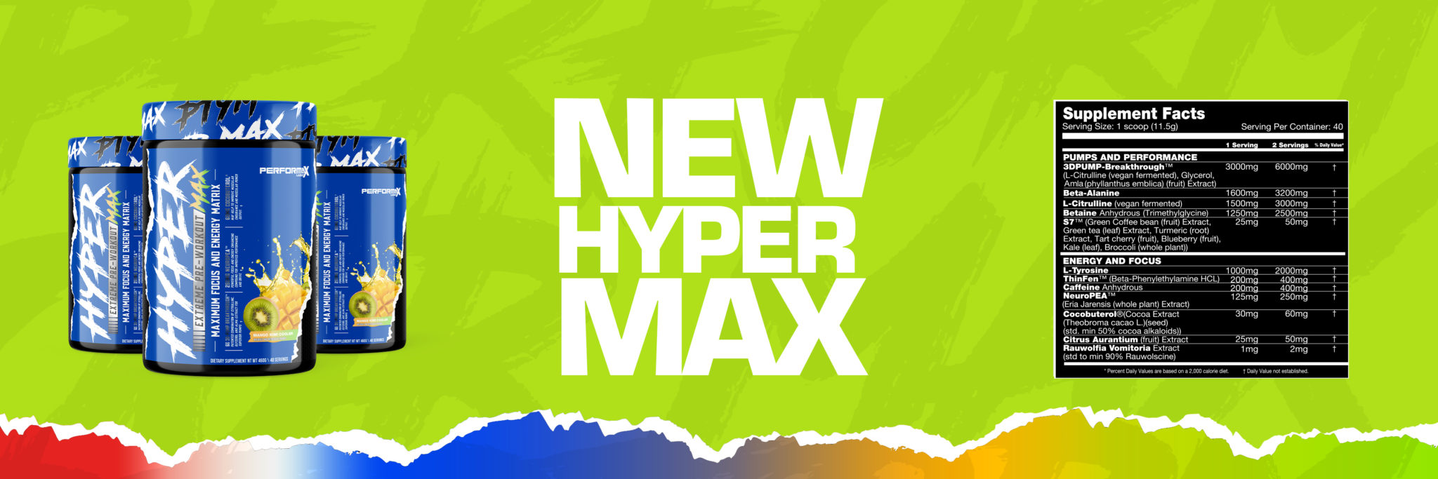 Performax Labs HyperMax 3D Extreme Pre Workout is Out!