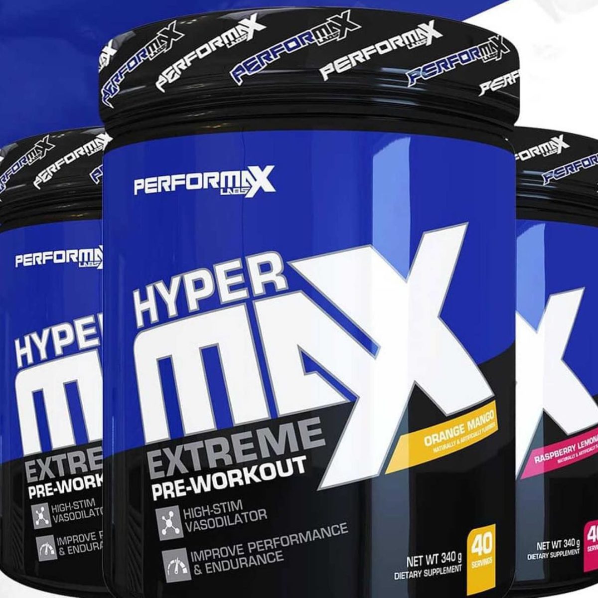 Performax Labs HyperMax EXTREME Pre Workout Downright LOADED