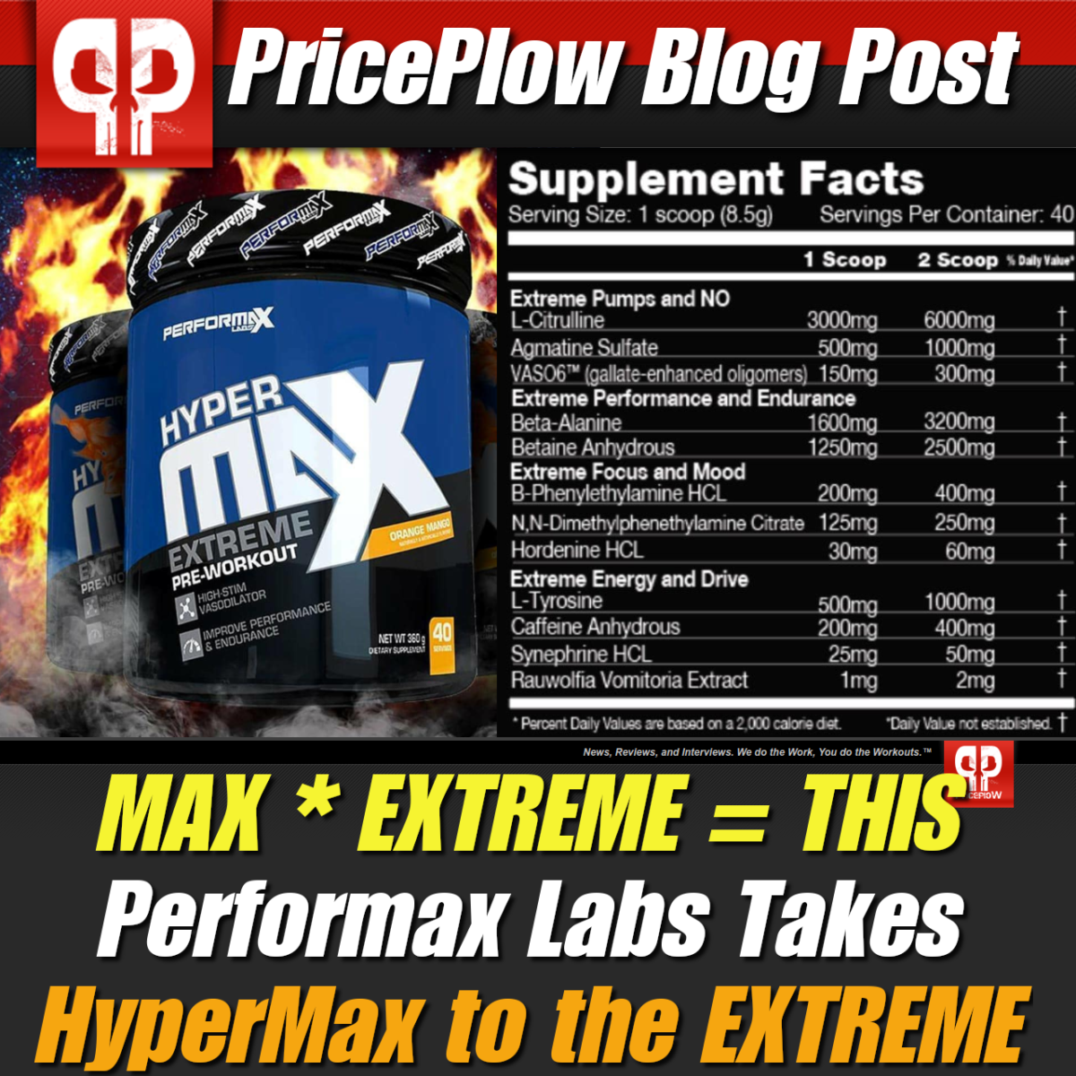 Best Pre Workout Supplement Guide for 2020 PricePlow’s Top 10