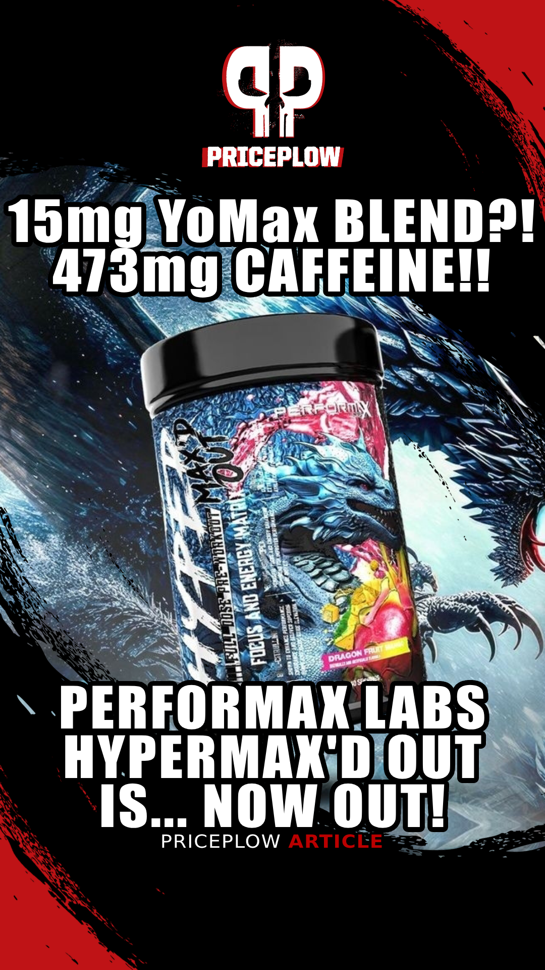 HyperMax'D OUT: Performax Labs INSANITY Pre-Workout Now Available