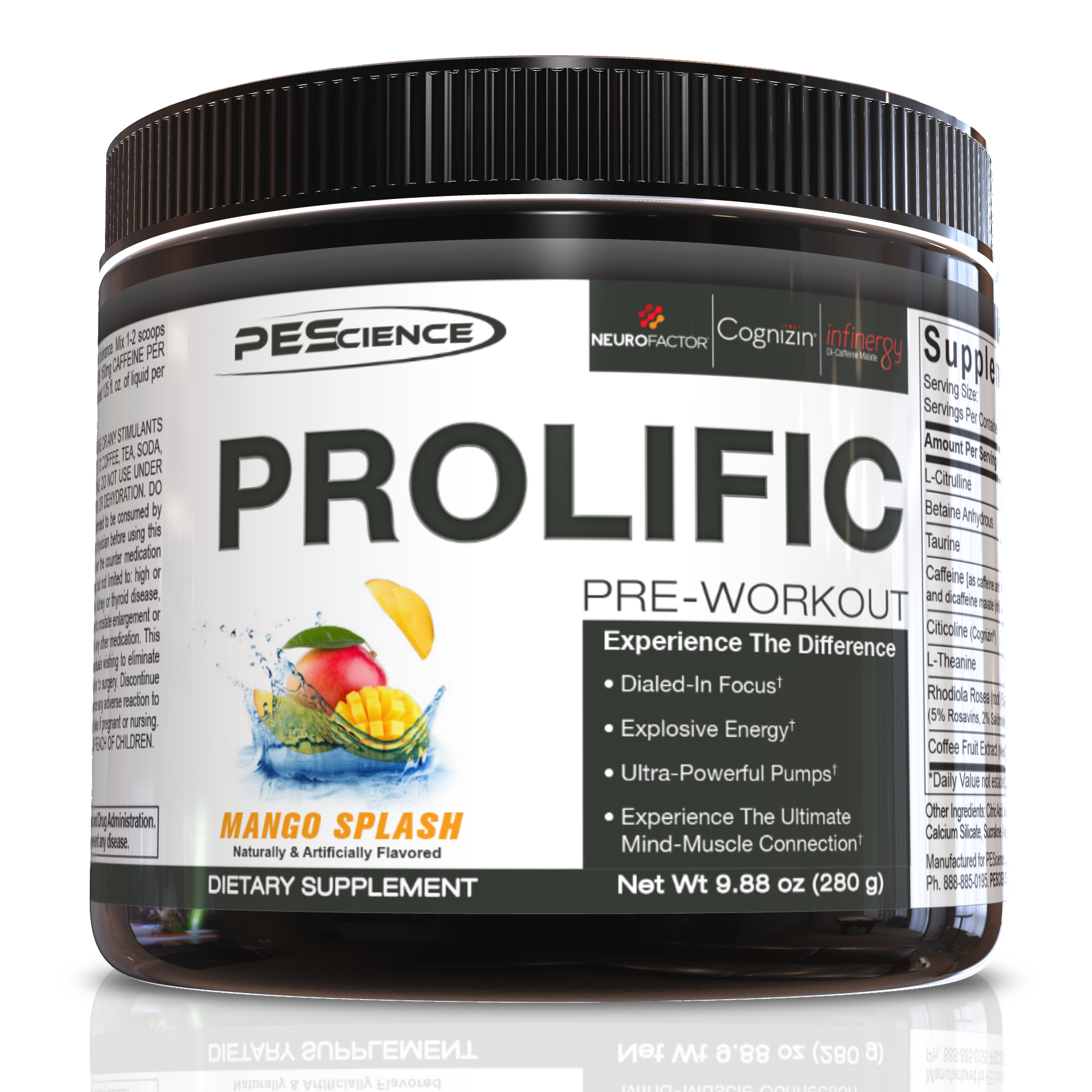 Clean Pre-Workout  Featuring Purenergy that combines caffeine and